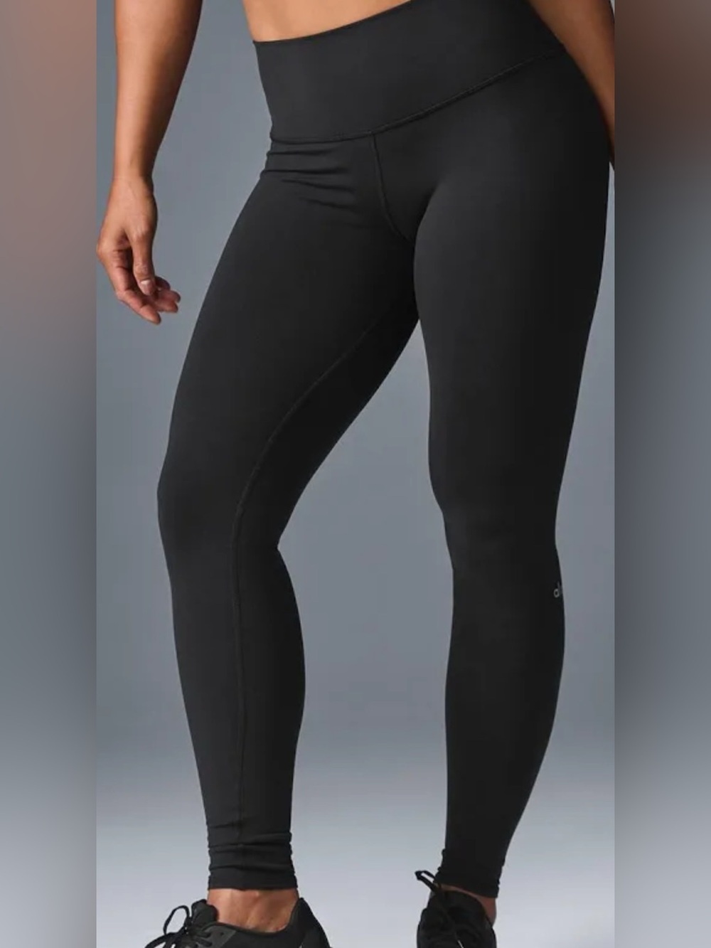 Women's Alo Black airbrush Active legging